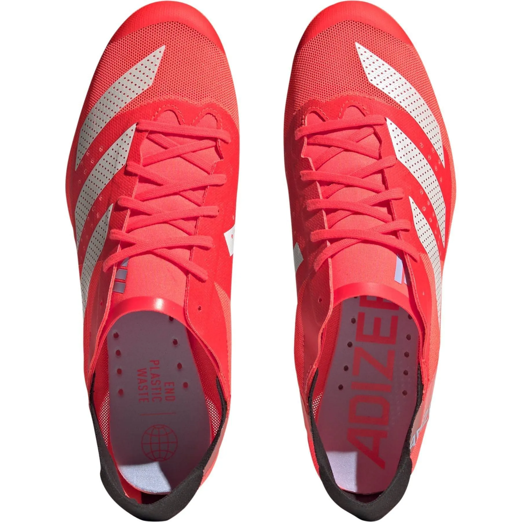 Red Adidas Adizero Finesse Running Spikes - Optimized for Performance