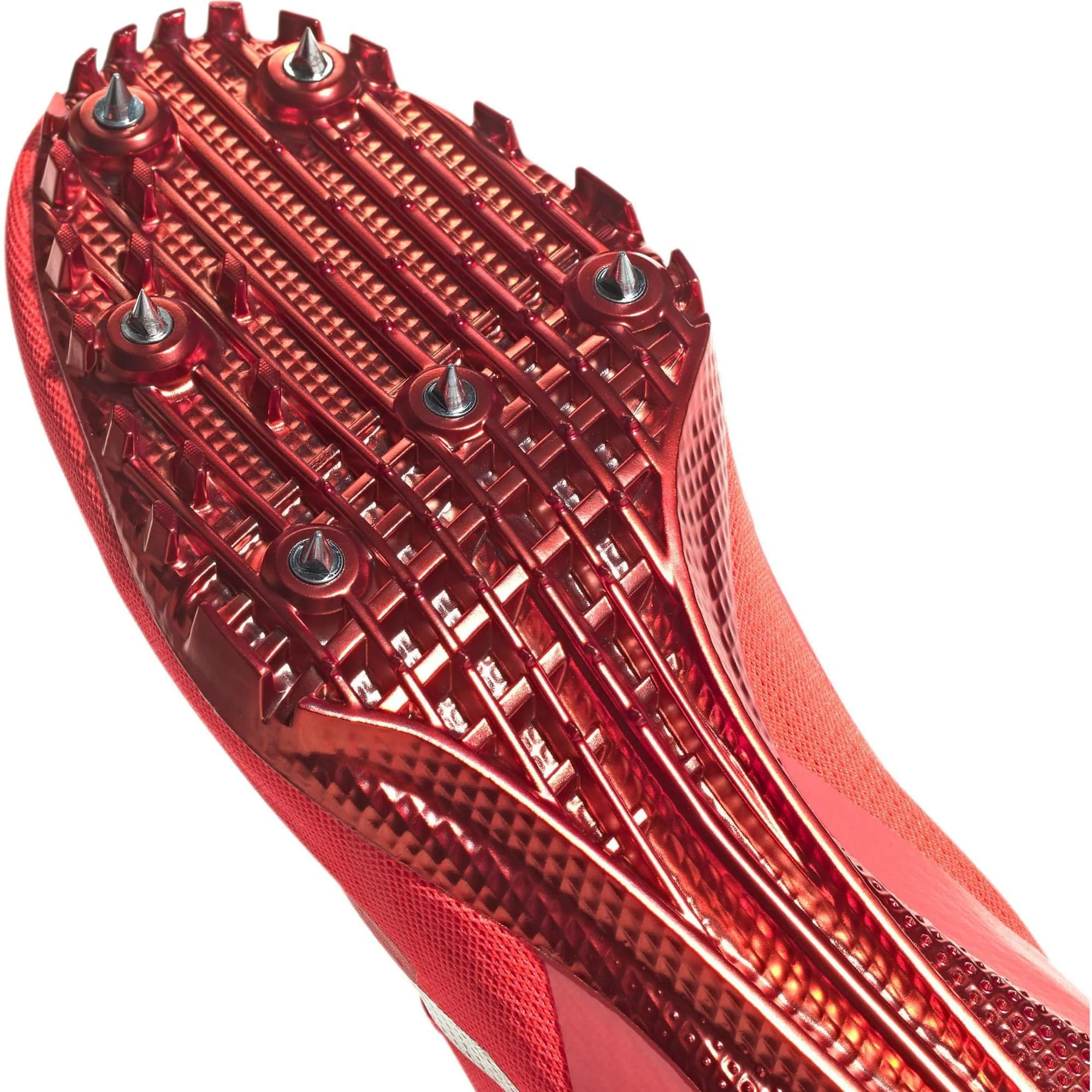 Red Adidas Adizero Finesse Running Spikes - Optimized for Performance