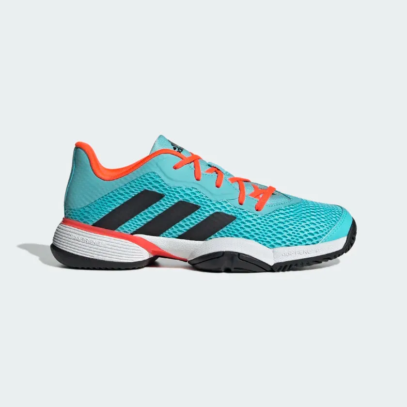 Adidas Barricade Kids Tennis Shoe-Blue/black