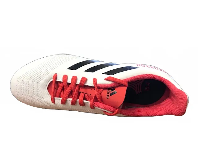 Adidas boys' soccer shoe Predator Tango 18.4 TF CP9096 white black red