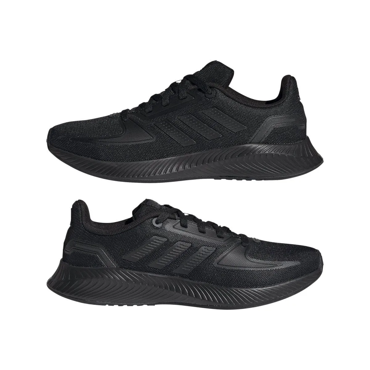 ADIDAS JUNIOR RUNFALCON 2.0 TRIPLE BLACK SHOE