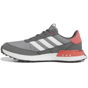 Adidas S2G 24 Men's Spikeless Golf Shoes - Grey/Pink