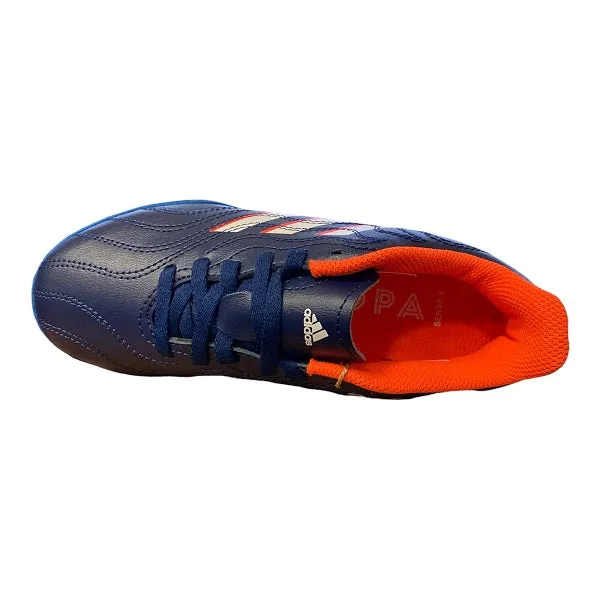 Adidas soccer shoe Copa Sense.4 TF J GW7397 navy blue-white-iris