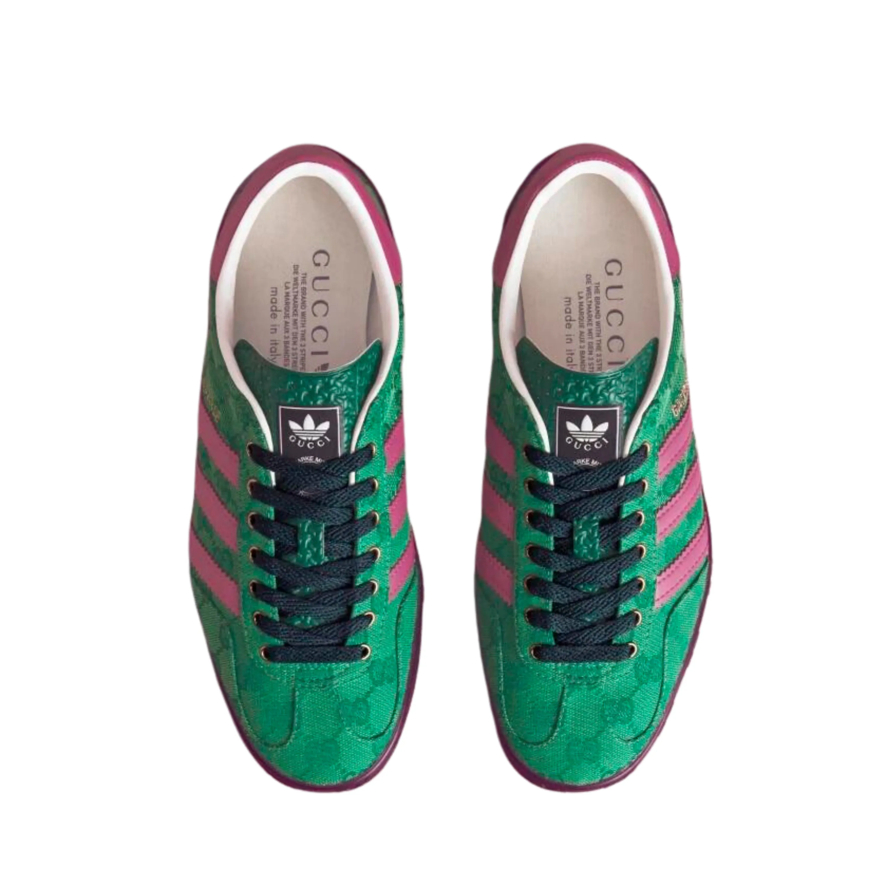 ADIDAS X GUCCI WOMEN'S GAZELLE SNEAKER GREEN (W)