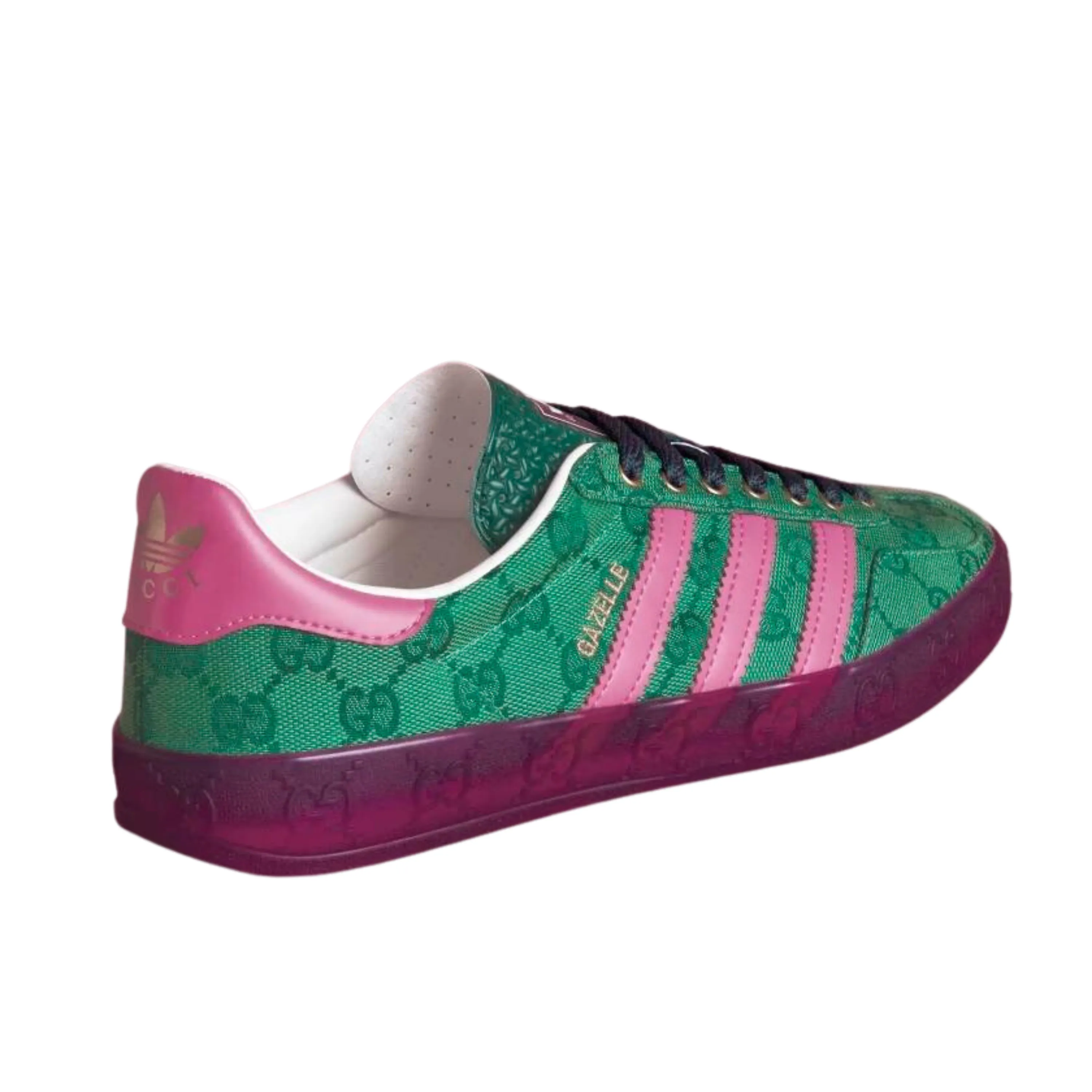 ADIDAS X GUCCI WOMEN'S GAZELLE SNEAKER GREEN (W)