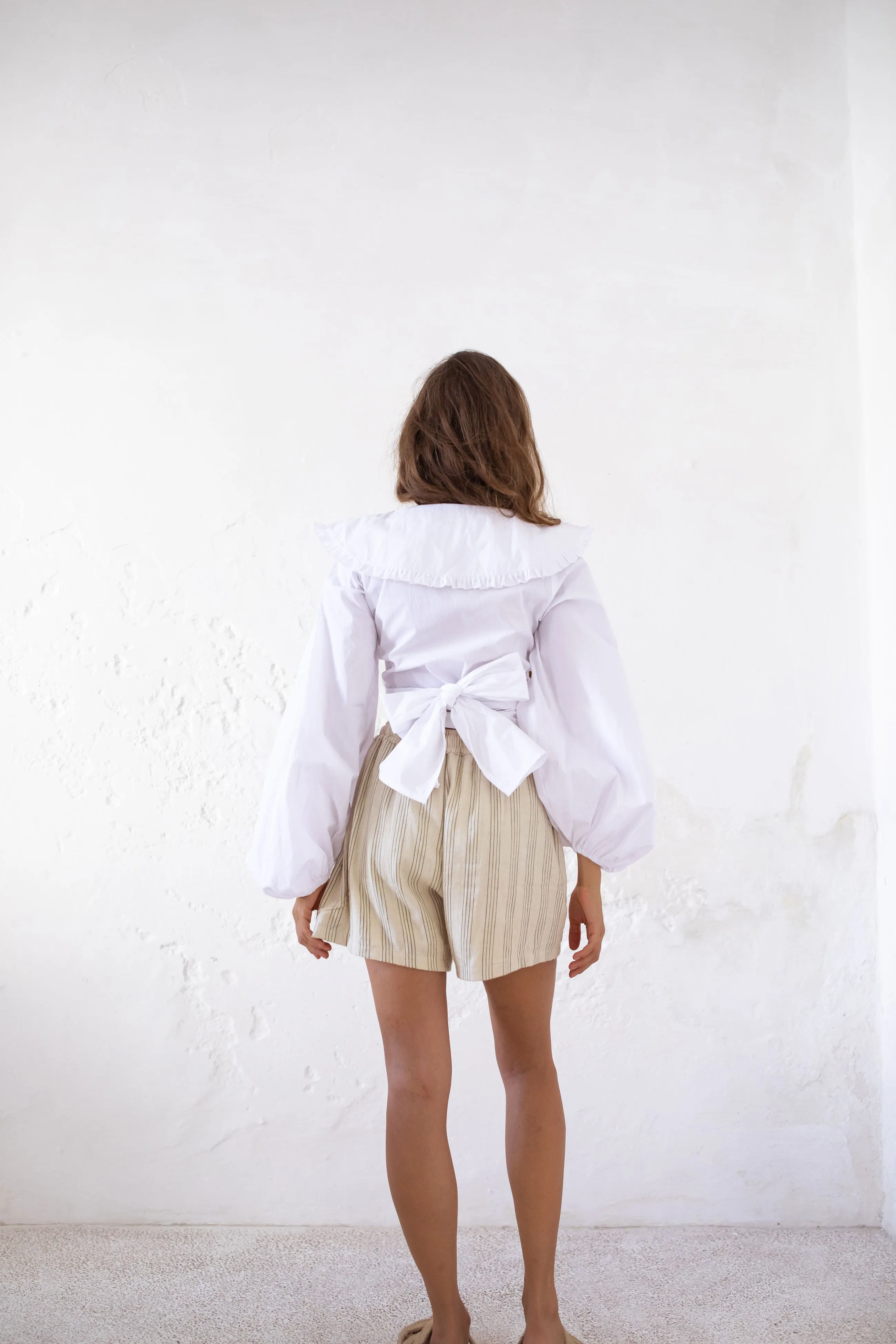 ADONIA BLOUSE | WHITE