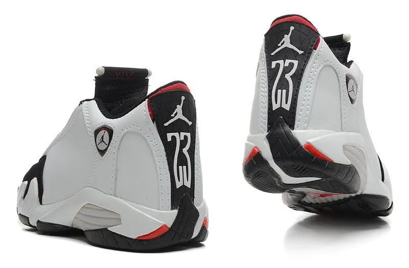 Air Jordan 14 Xiv Gs Black Toe White/Black-Varsity Sneakers