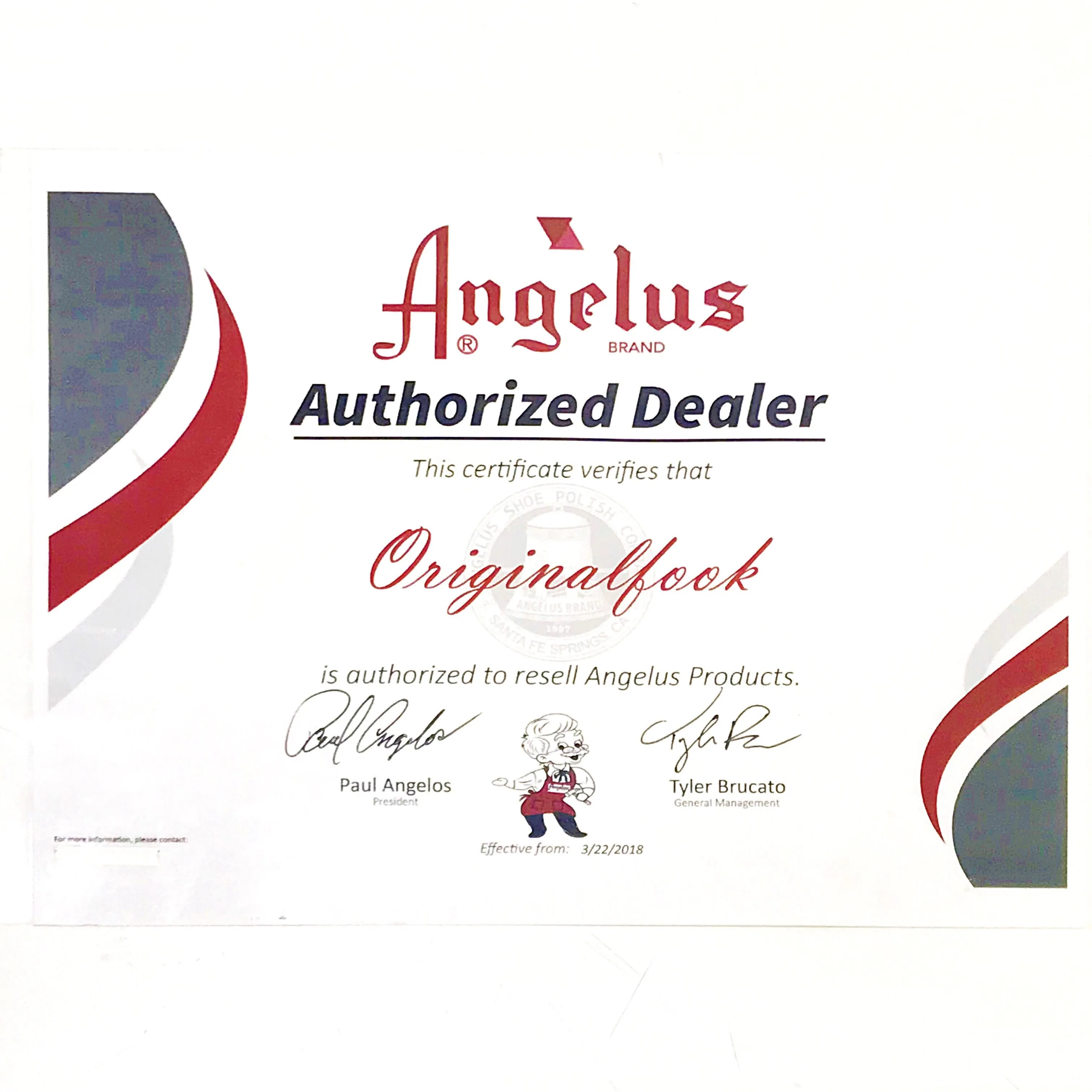 Angelus Leather Paint Cognac