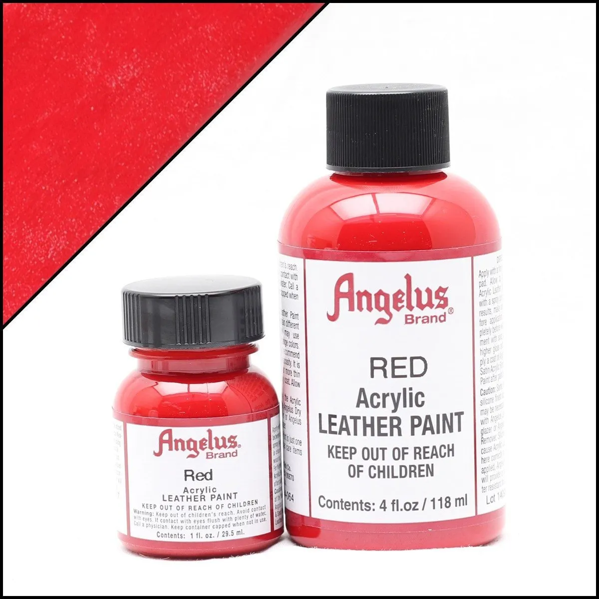 Angelus Leather Paint Red