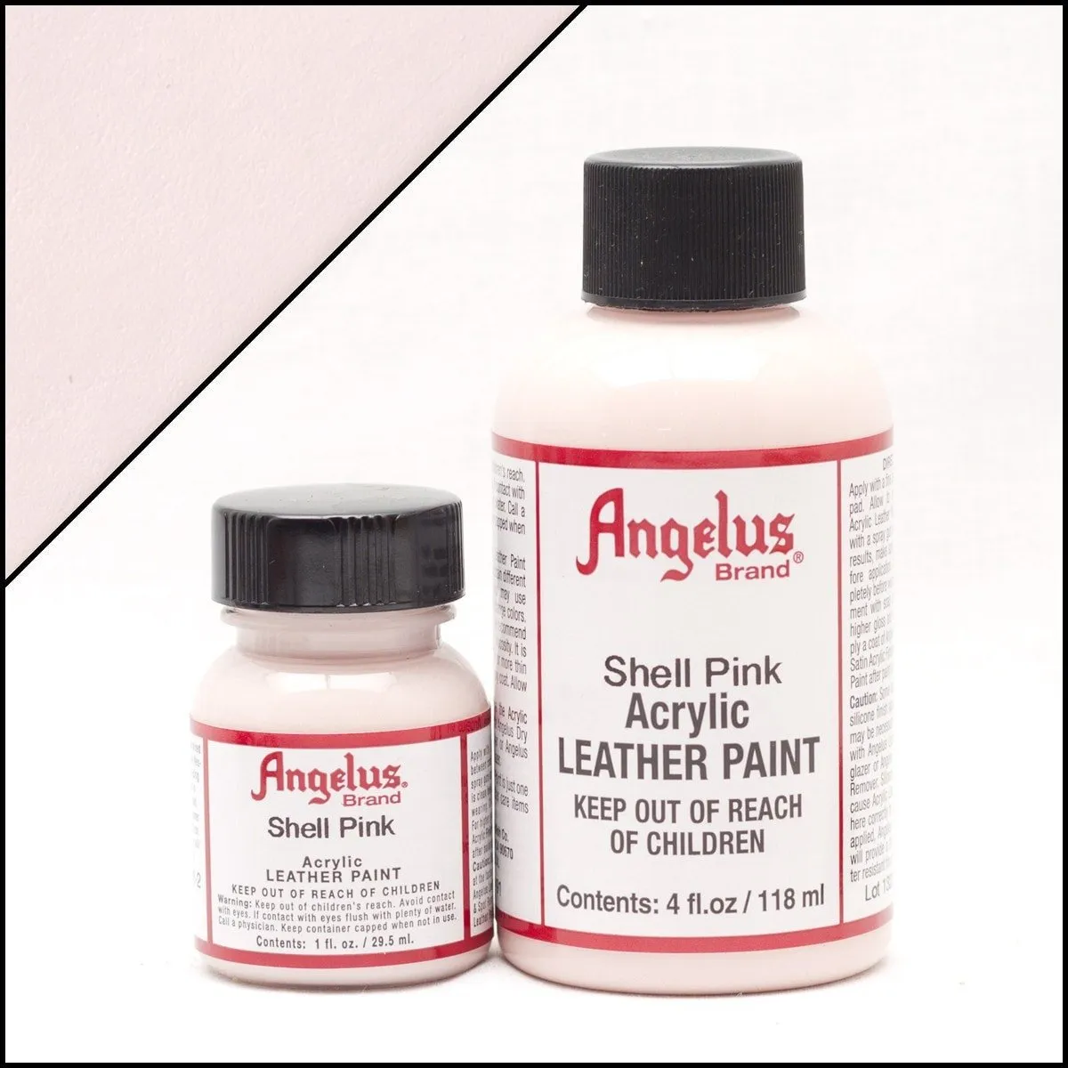 Angelus Leather Paint Shell Pink