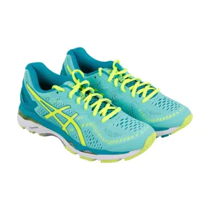 Asics Gel Kayano 23 T696N-3807 Womens Blue Canvas Low Top Athletic Running Shoes