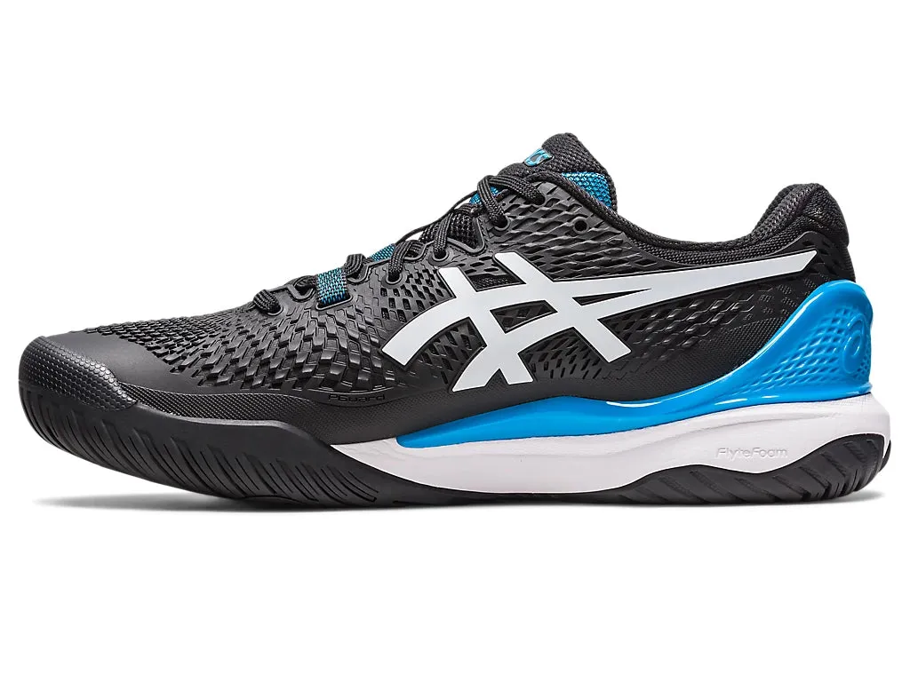 Asics Gel Resolution 9 Tennis Shoe - Black/White