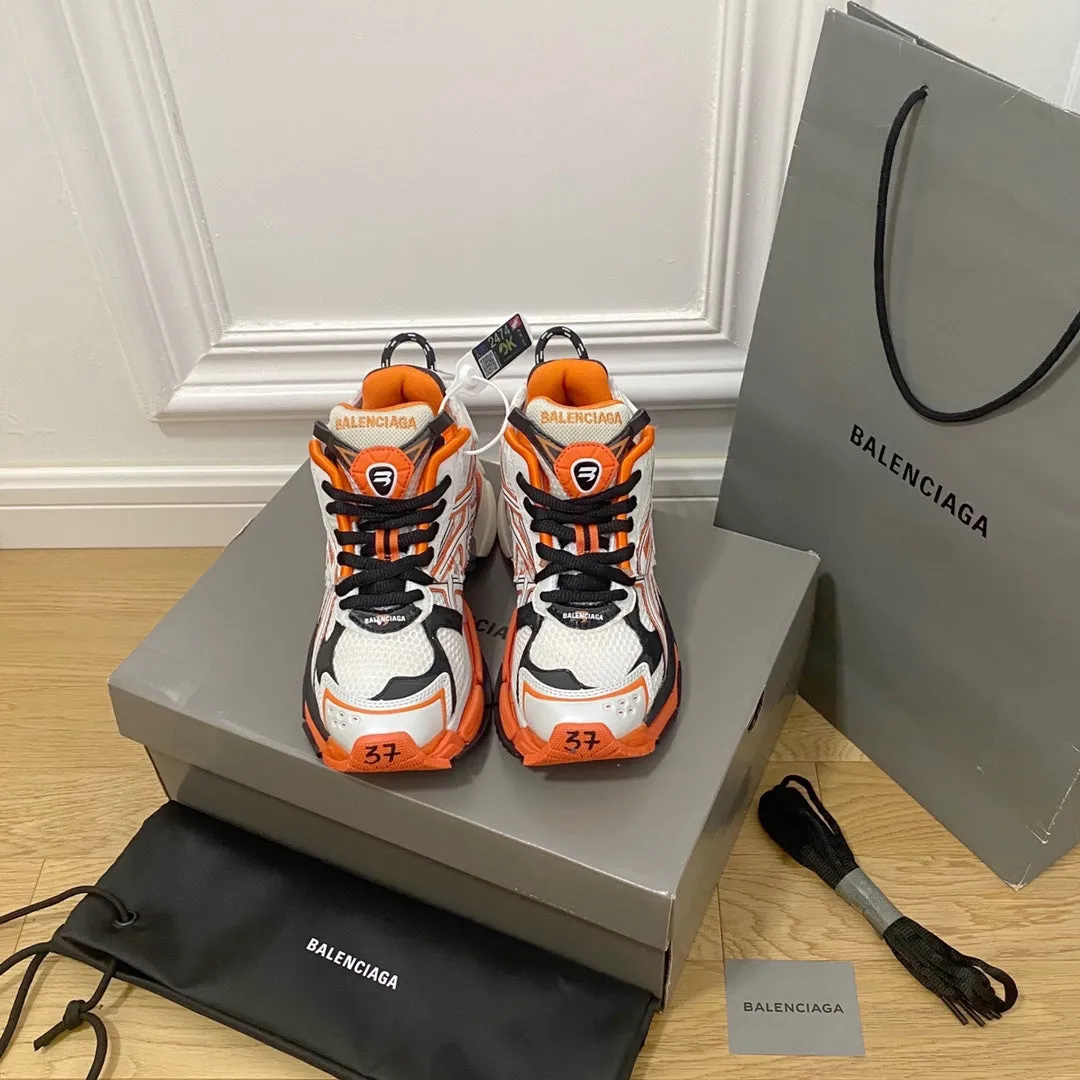 Balenciaga Runner Sneaker 'White Orange'