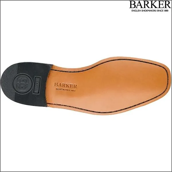 Barker Javron Brown Burnished Calf Moccasin*