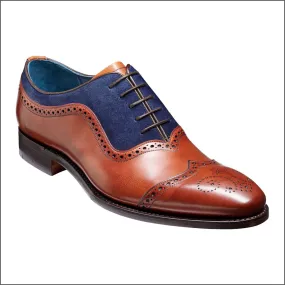 Barker Nicholas - Antique Rosewood / Navy Suede*