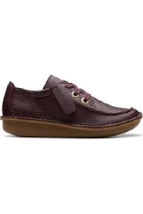 Clark Funny Dream in Wine leather