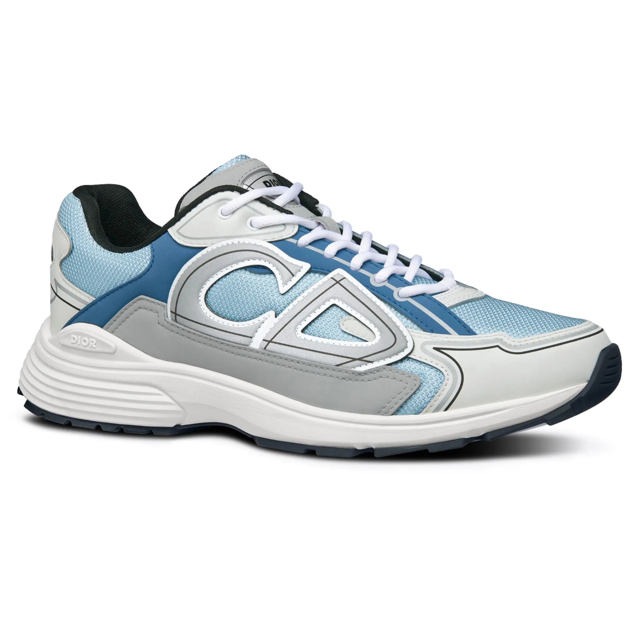 Dior B30 Mesh Light Blue Grey Trainer