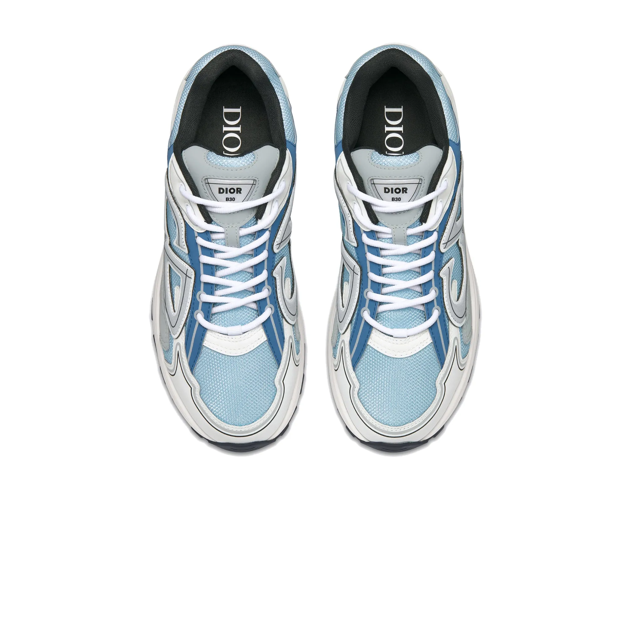 Dior B30 Mesh Light Blue Grey Trainer