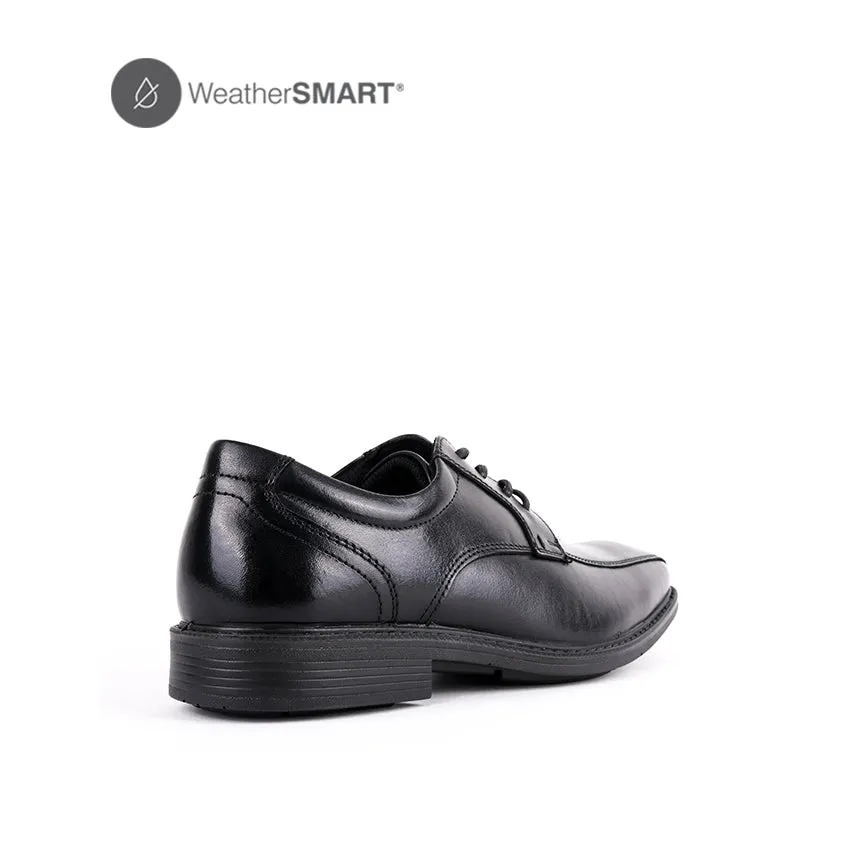 Eggert Lace Up Bt Men's Shoes - Black Leather WP