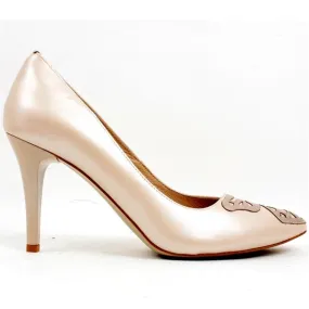 EMIS Champagne Heeled Shoe