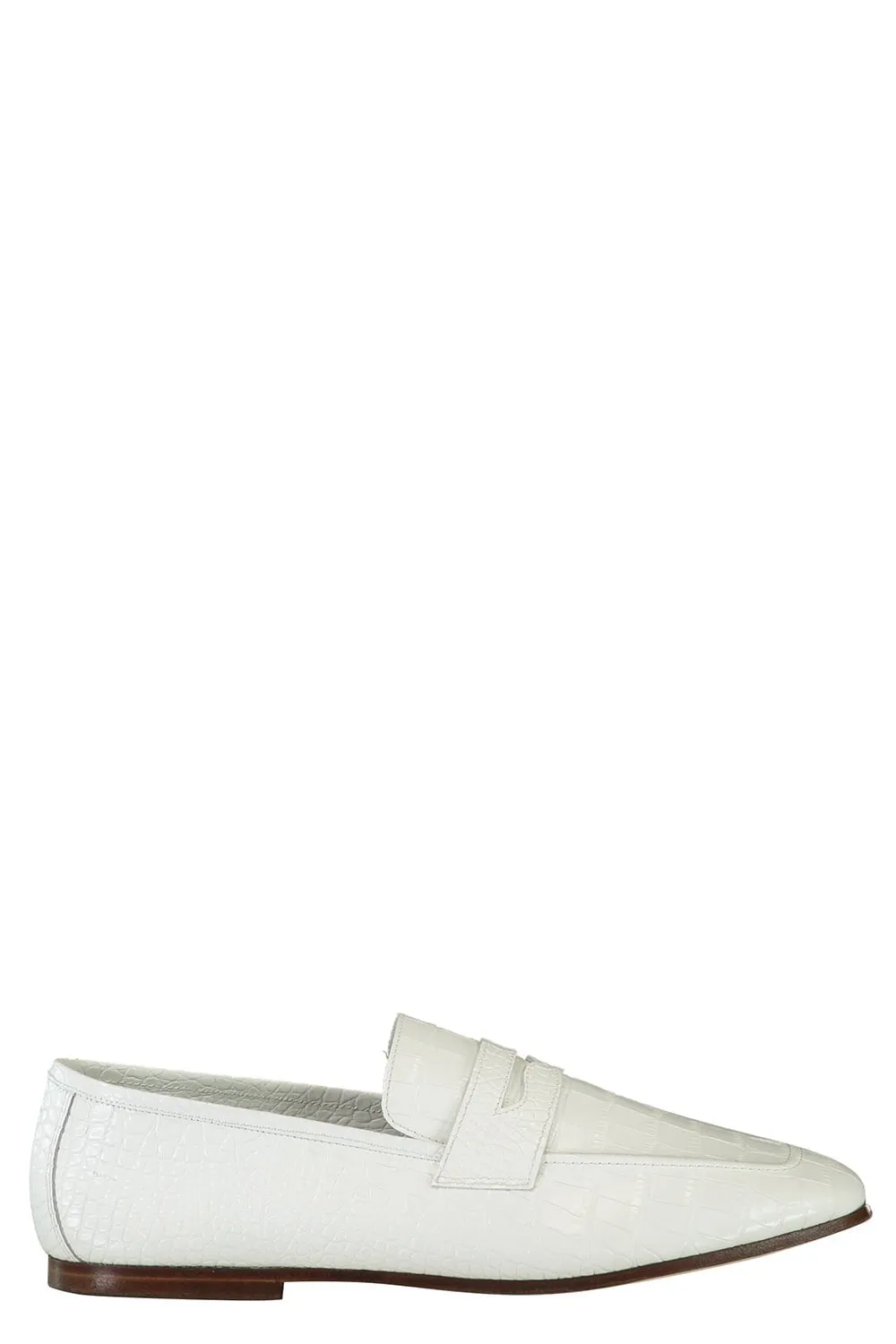 Essenziale Croc Loafer - White