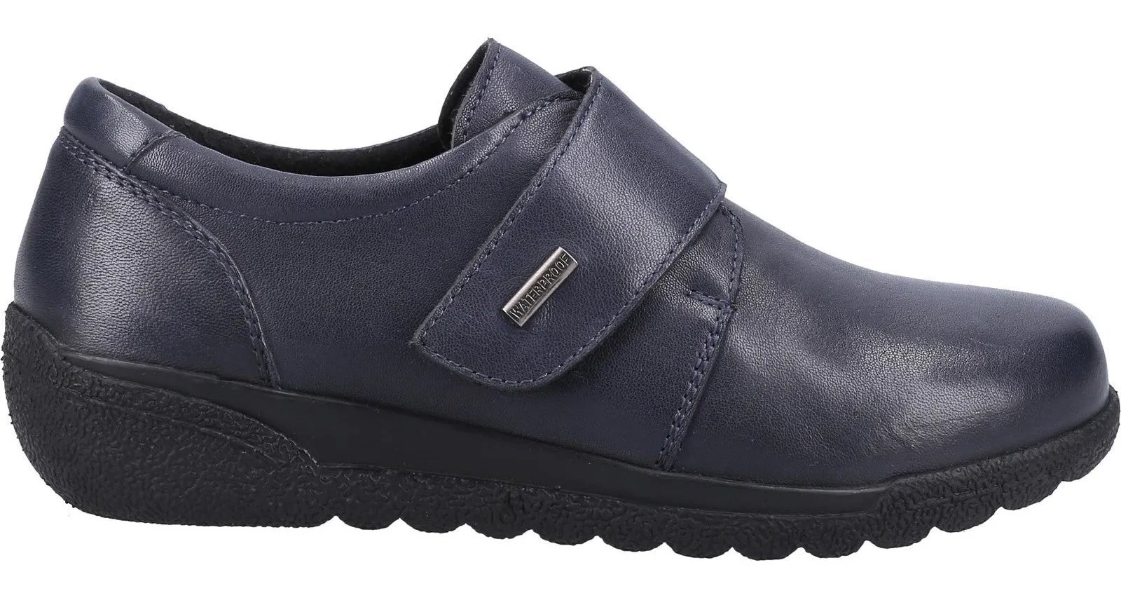 Fleet & Foster Herdwick Womens Leather Touch-Fastening Shoe