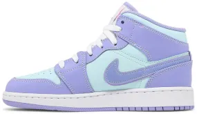 JORDAN 1 MID 'AQUA PURPLE' GS