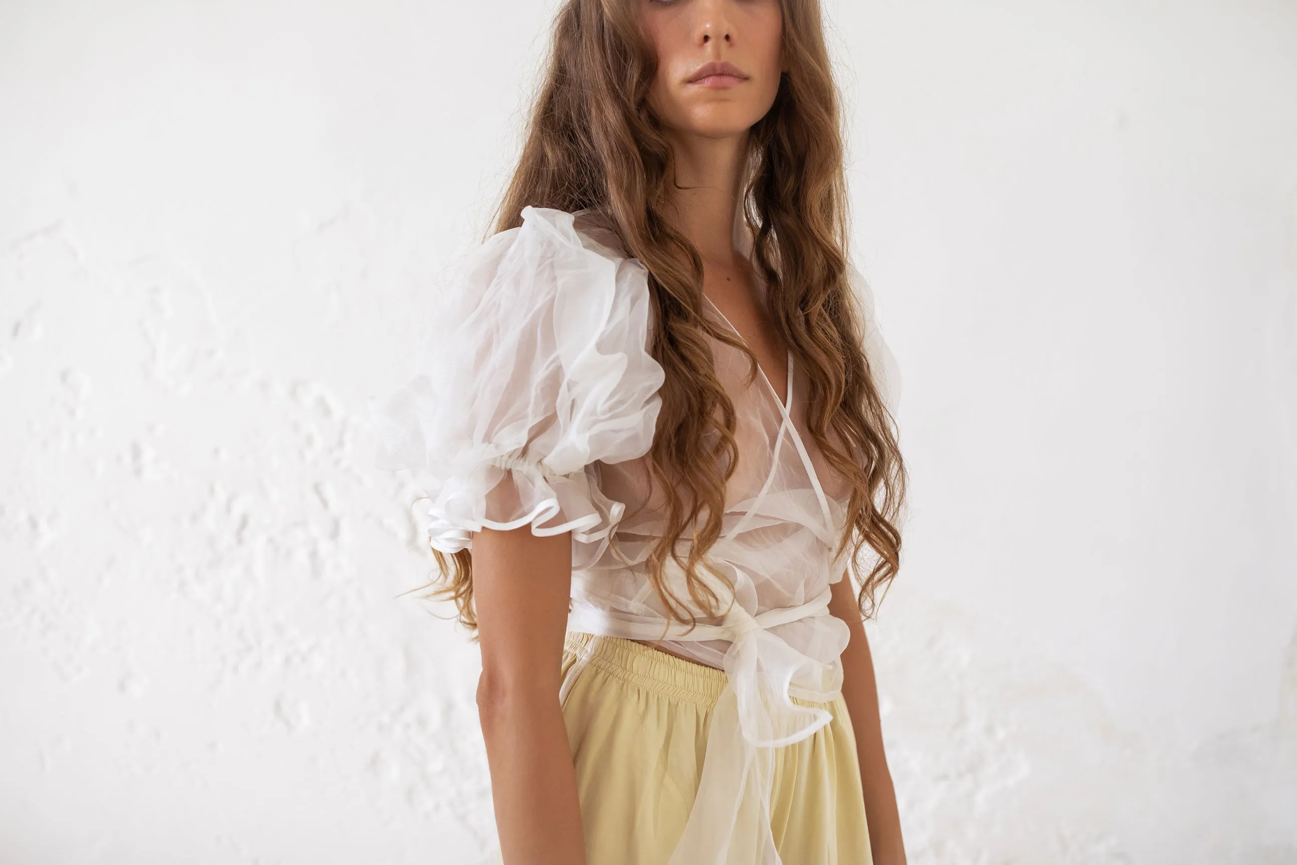 MAIDA BLOUSE | UNDYED