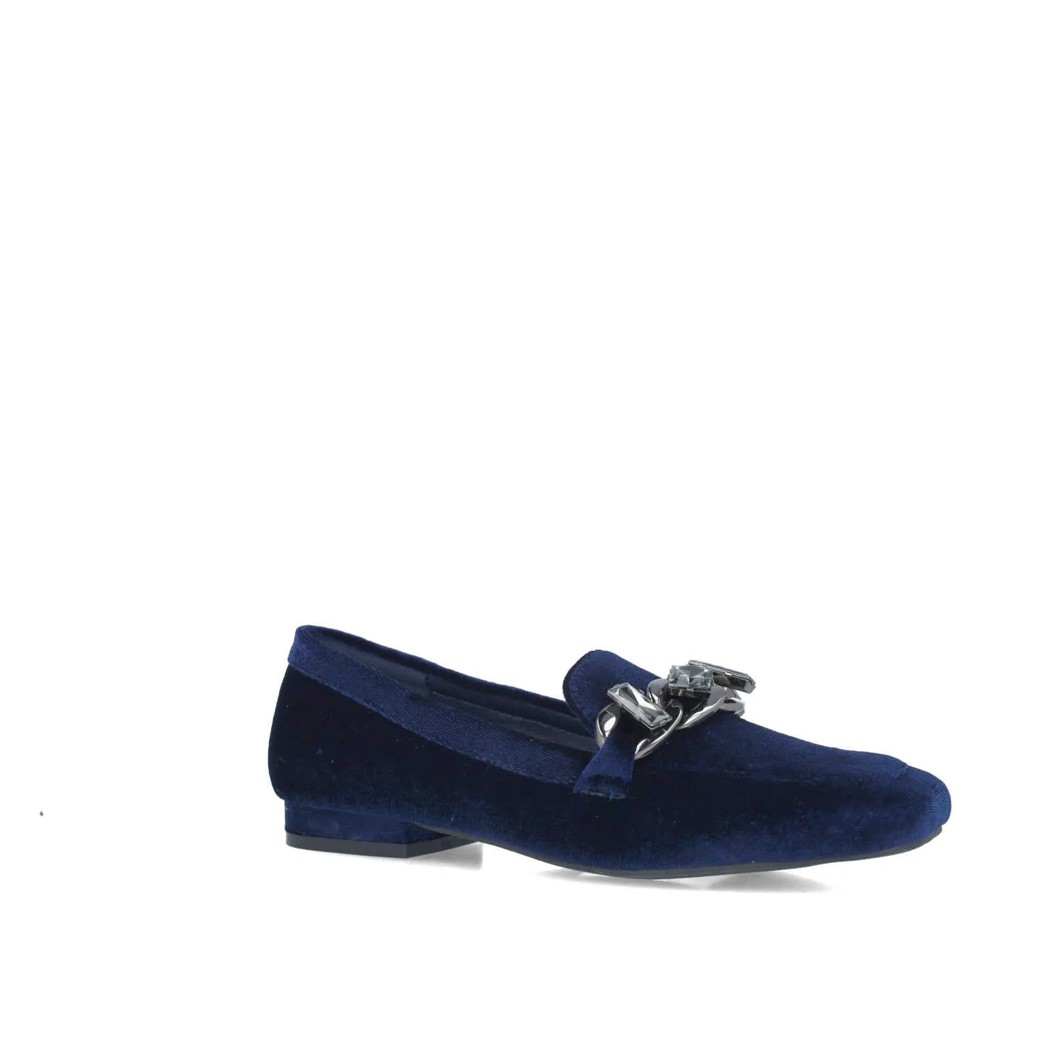 MENBUR Blue Velvet Loafer