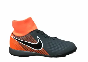 Nike boys' soccer shoe Obrax 2 Academy DF Tf AH7318 080 gray black orange