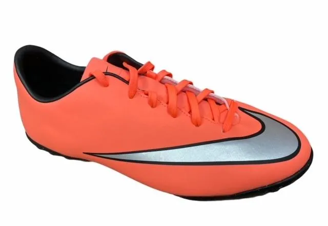 Nike junior soccer shoe Mercurial Victory V TF 651641 803 bright mango