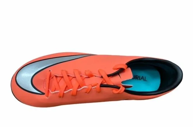 Nike junior soccer shoe Mercurial Victory V TF 651641 803 bright mango