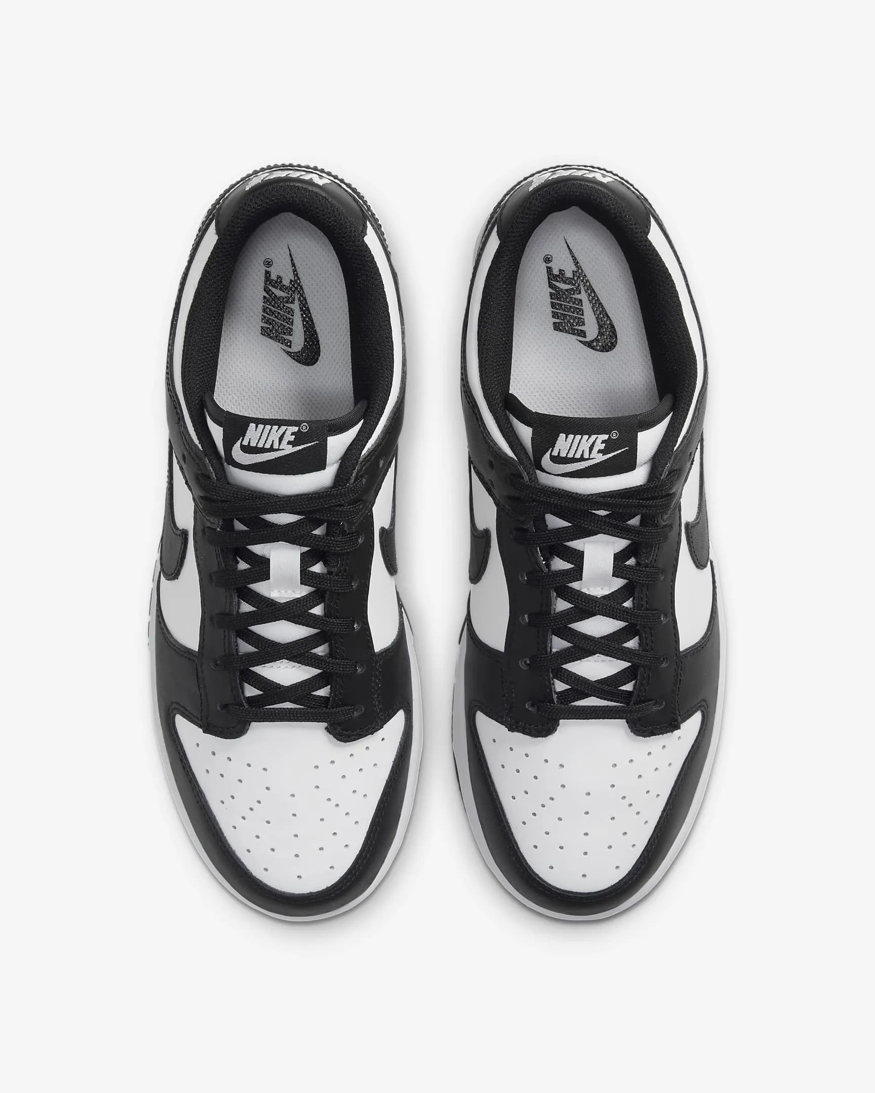 Nike Women's Dunk Low Shoes - White / Black