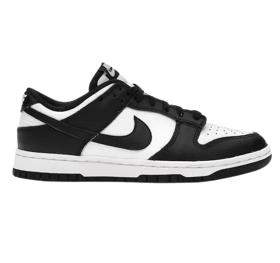 Nike Women's Dunk Low Shoes - White / Black