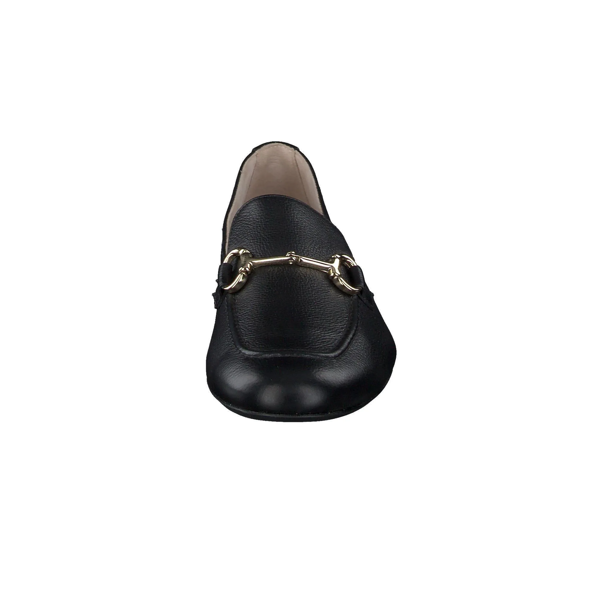 PAUL GREEN 2596 Black Leather Loafer