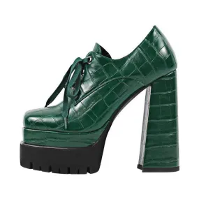 Pumps Queen Evva (Green)