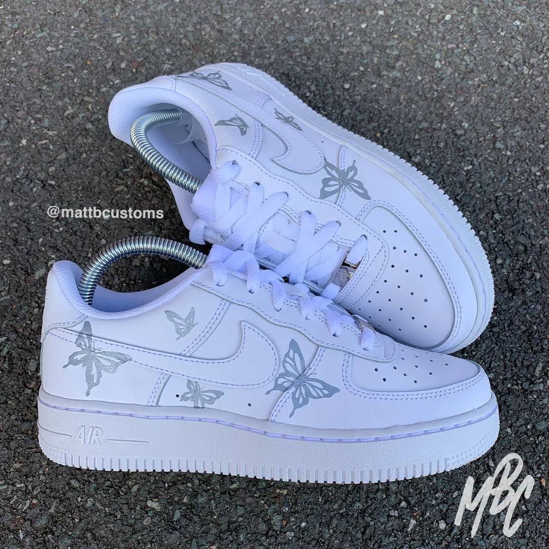 Reflective Butterflies - Air Force 1 Custom