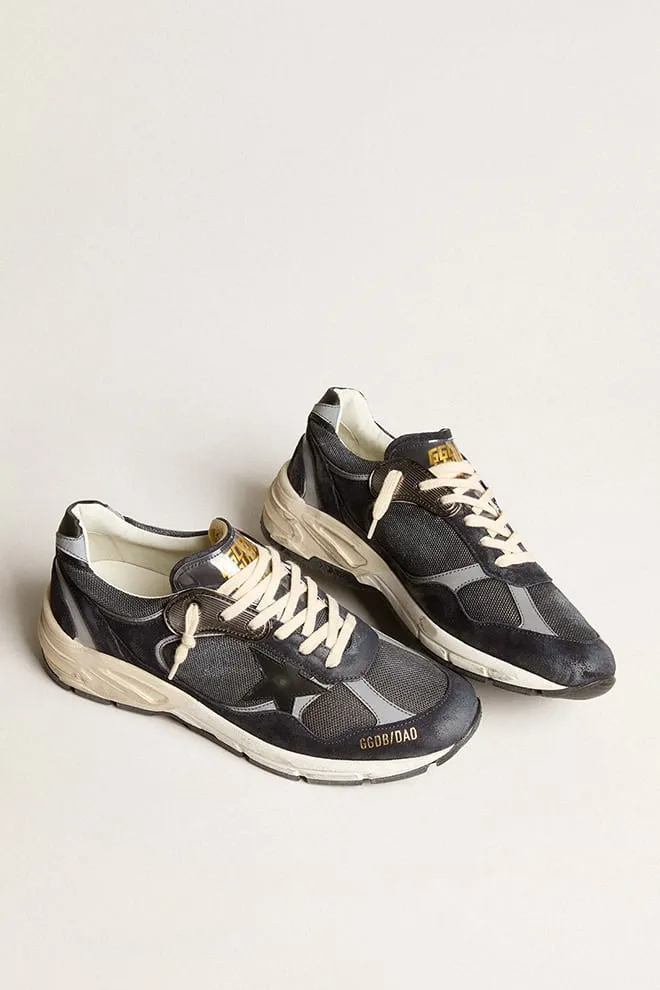 Running Dad Navy Black & Silver