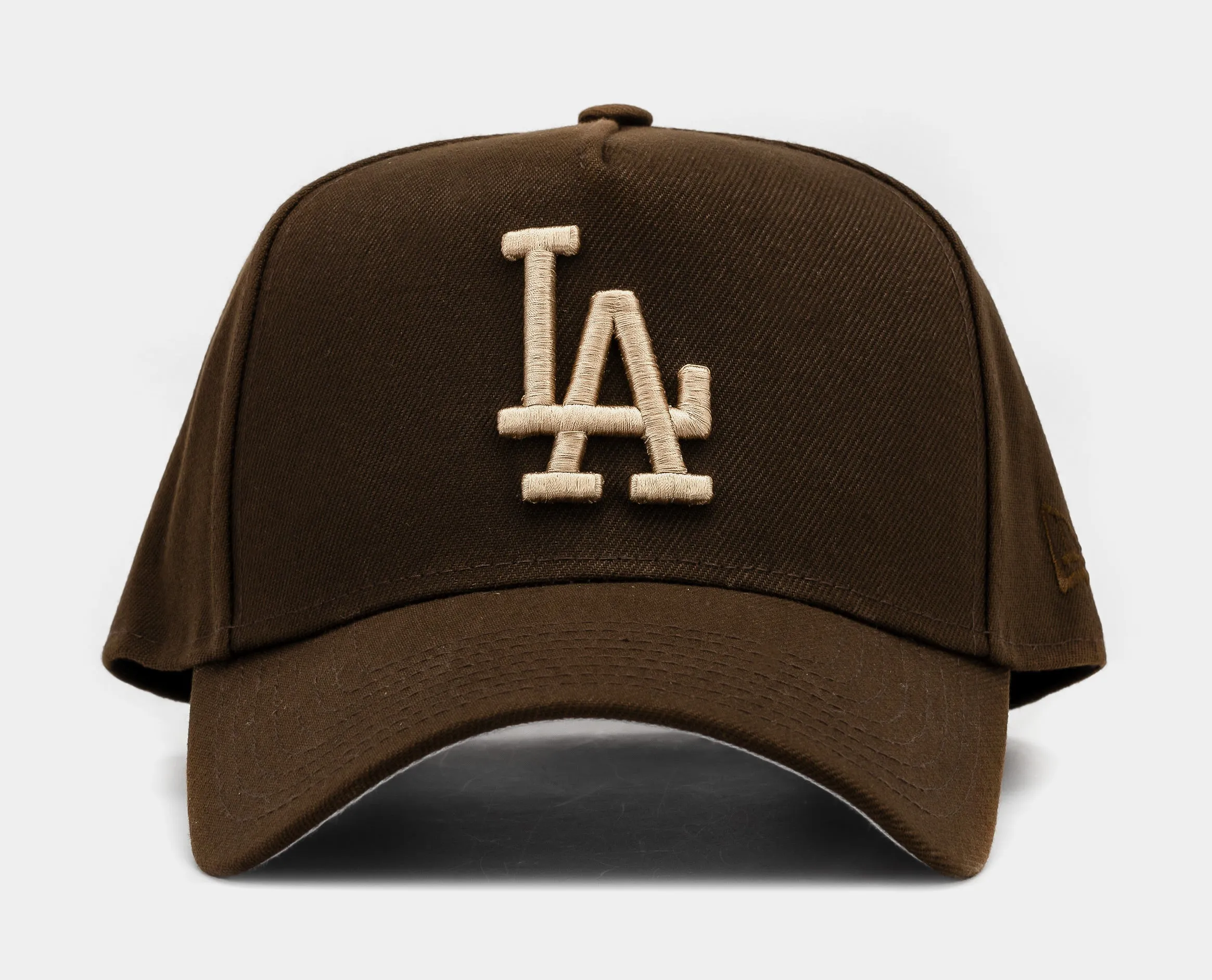 Shoe Palace Exclusive Los Angeles Dodgers 9Forty Snapback Mens Hat (Brown/White)