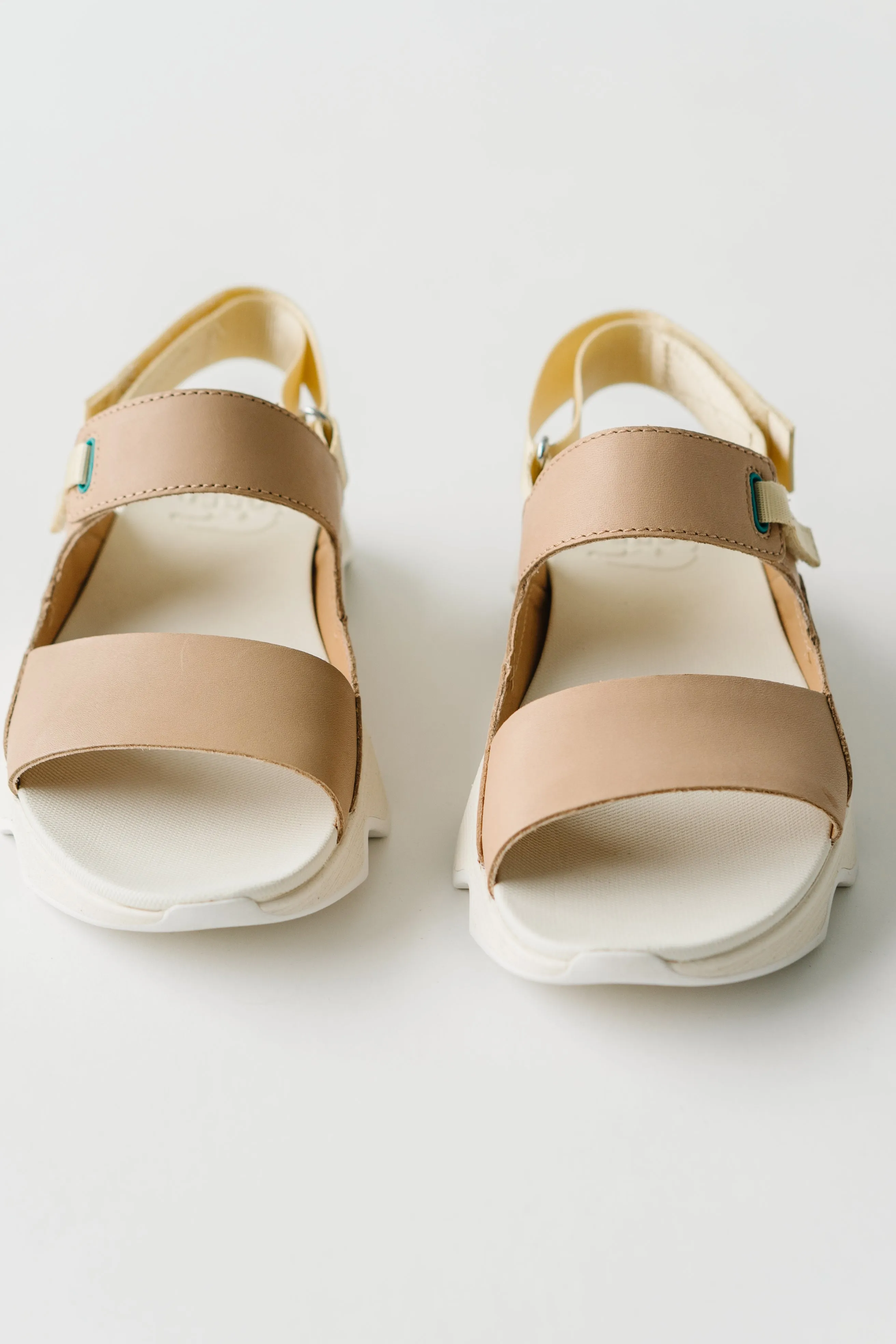 Optimized Title: SOREL Kinetic Impact II Low Sling Sandal in Honest Beige and Sea Salt