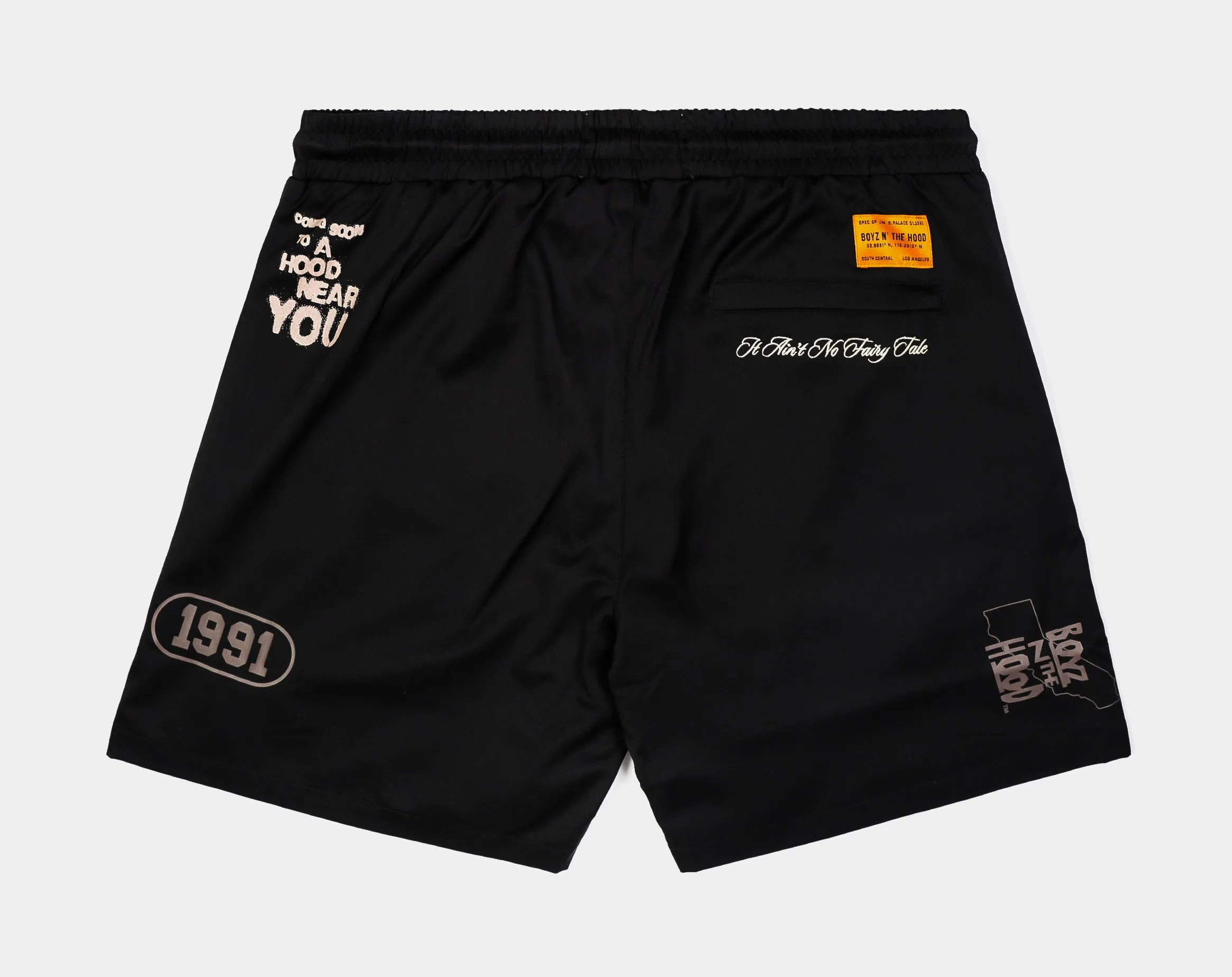 SP x Boyz N The Hood Title Mens Shorts (Black/Brown)