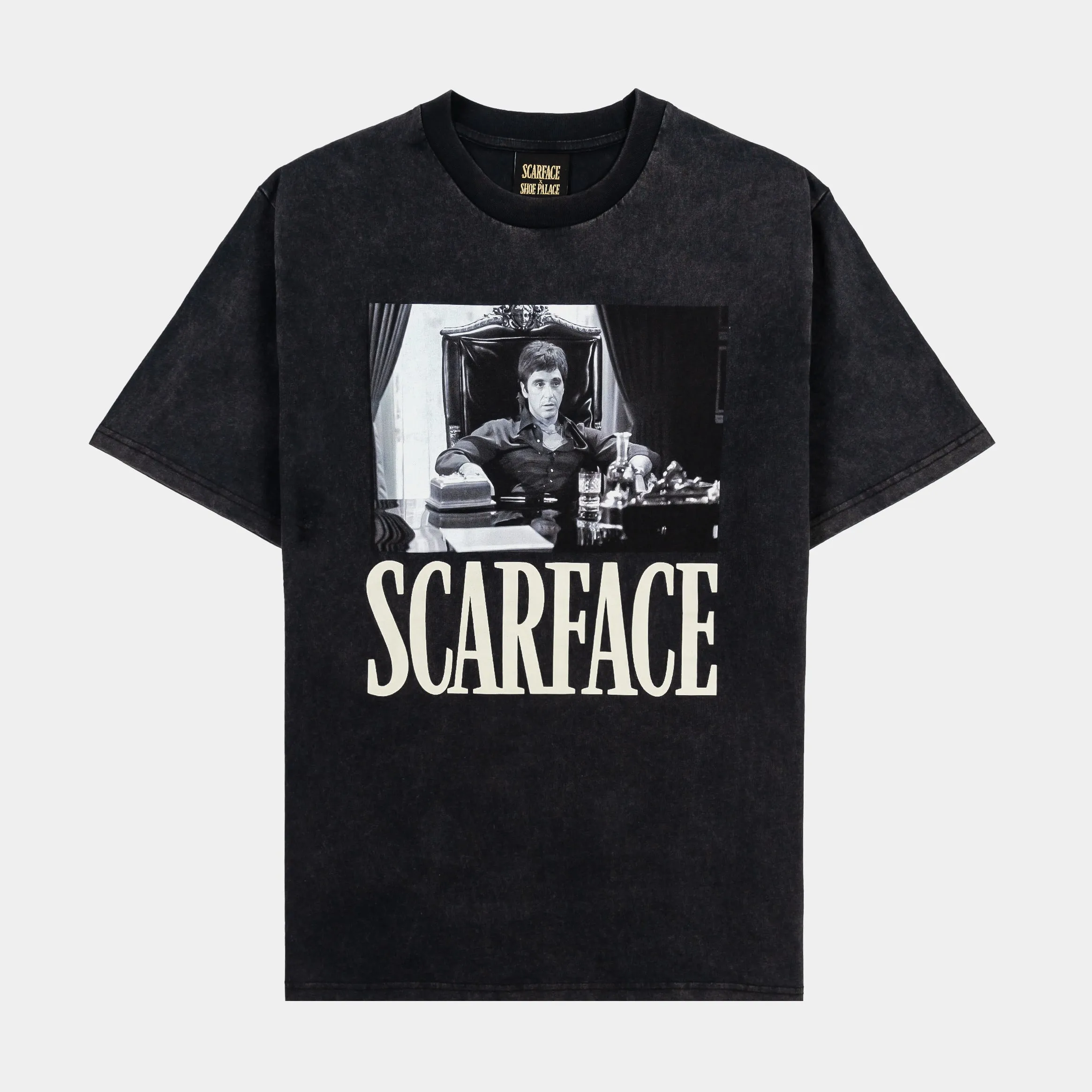 SP x Scarface In The Chair Mens Short Sleeve Shirt (Black)