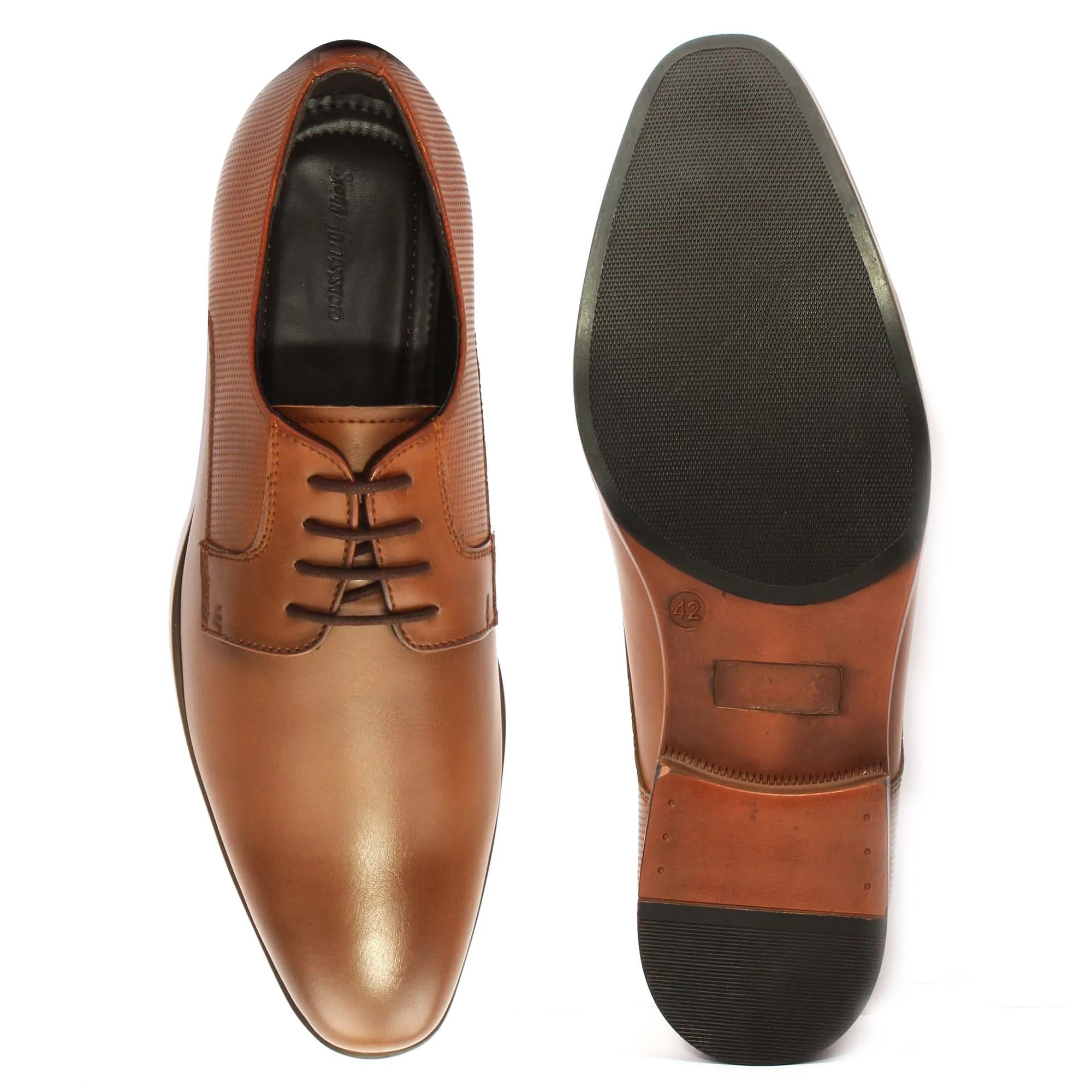 Tan Formal Lace-ups