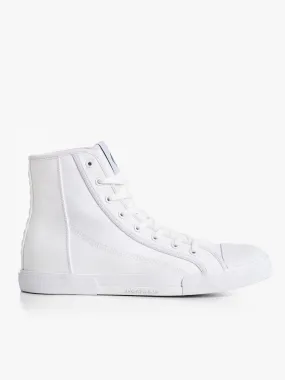 Vulcanised High Top - White