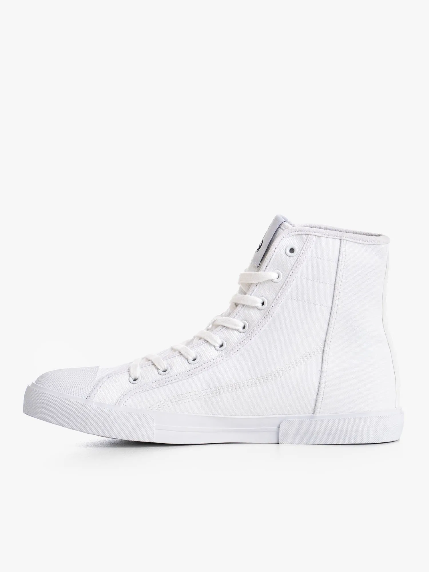 Vulcanised High Top - White