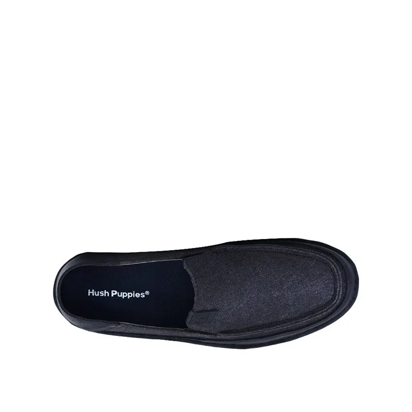 Weaver Mens Slip-On Shoes - Total Black